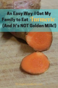 Golden Milk is great, but this is how I get my whole family to eat turmeric with no problem. All the benefits of turmeric with no hassle!